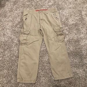 Unionbay Khaki Cargo Pants Sz 38x30